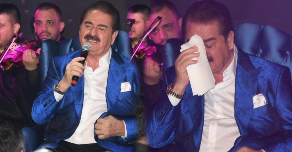 İmparator gözyaşlarına hakim olamadı