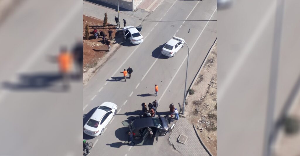 Karaköprü’de zincirleme kaza! Yaralılar var