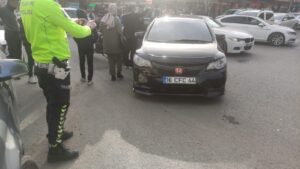 Şanlıurfa’da otomobil yayaya çarptı!