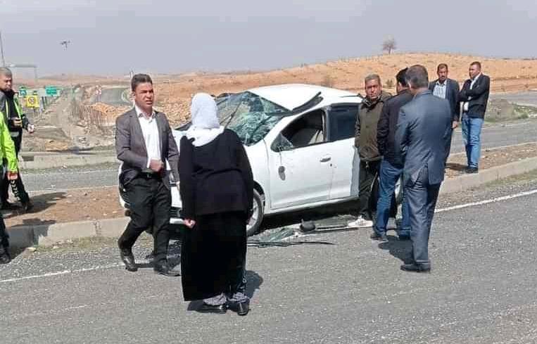 Suruç’ta nişana giden aile kaza yaptı