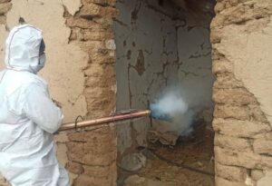 Urfa sınırında ‘şark çıbanı’ çalışması