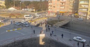 Urfa’da otomobil takla attı!