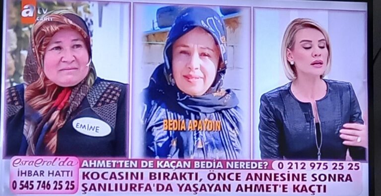 Urfa’ya kuma olarak geldi! Ailesi Bedia’yı arıyor