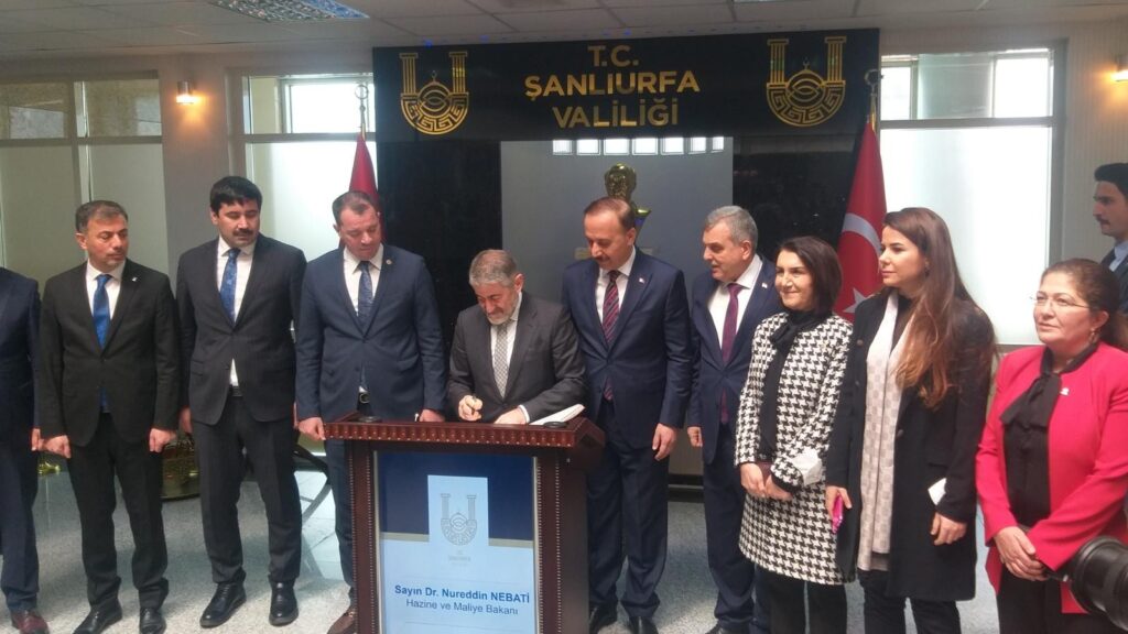 Bakan Nebati’den Şanlıurfa Valiliğine ziyaret