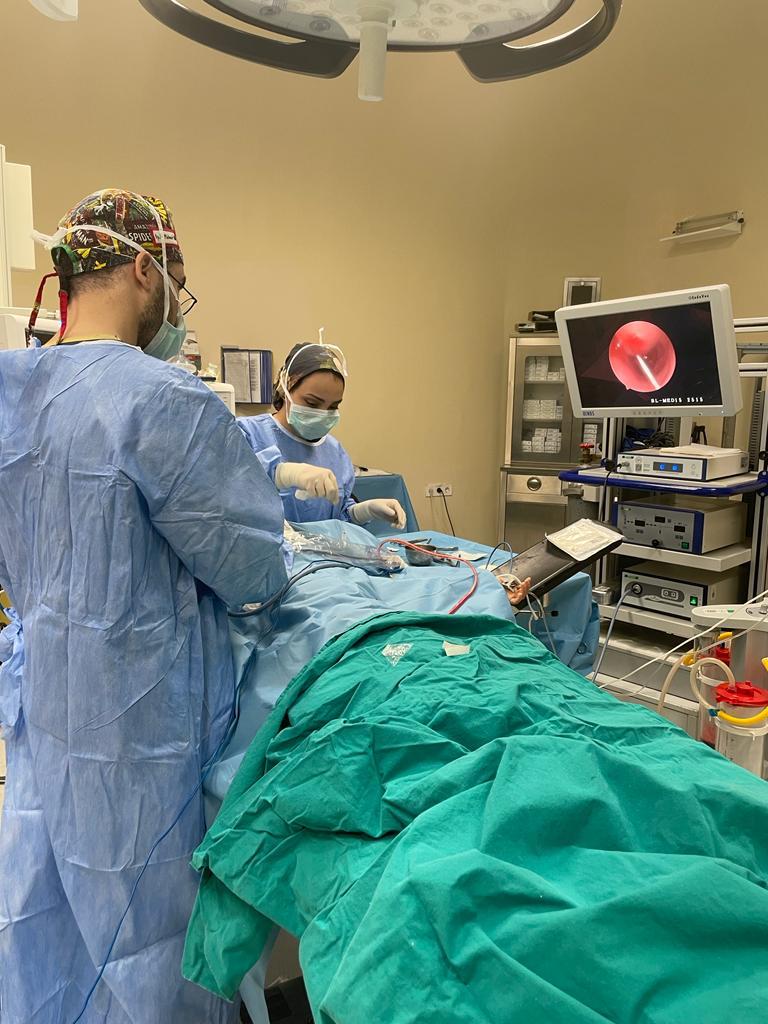 Urfa’da Doktor, hastaya nefes oldu