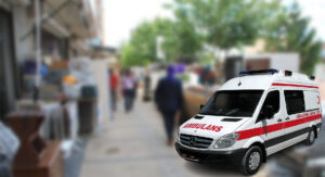 Eyyübiye’de spot pazarı önünde kavga! 1’i kadın 3 yaralı