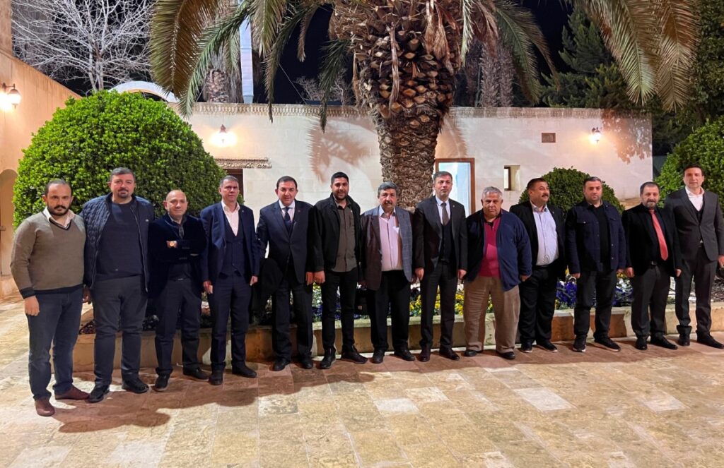 Şanlıurfa’da Gazeteciler AK Parti İl Başkanı Kırıkçı ile bir araya geldi