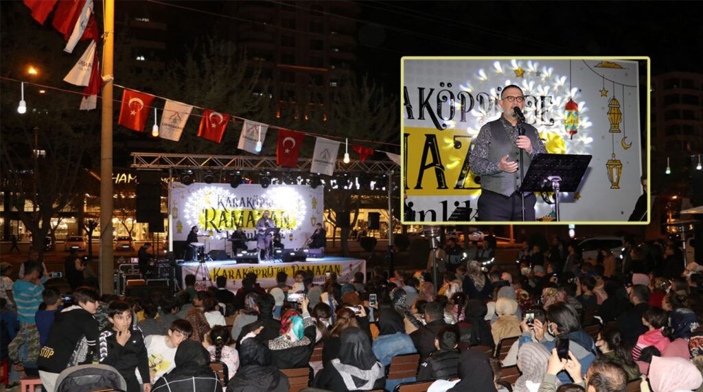 Karaköprü’de şiir gecesinin konuğu İbrahim Sadri