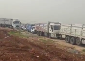 Hilvan’da Mahsul almak için günlerdir sırada bekliyorlar