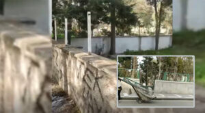 Urfa’da Mezarlıkların demir korkuluklarını çaldılar