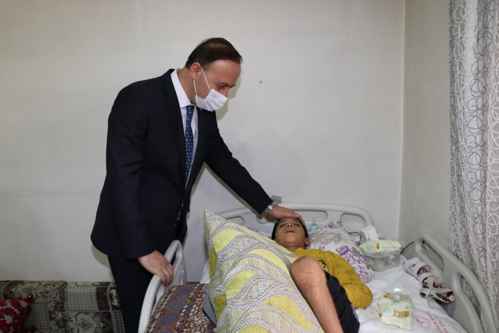 Şanlıurfa’da O çocuğun babası işine kavuştu