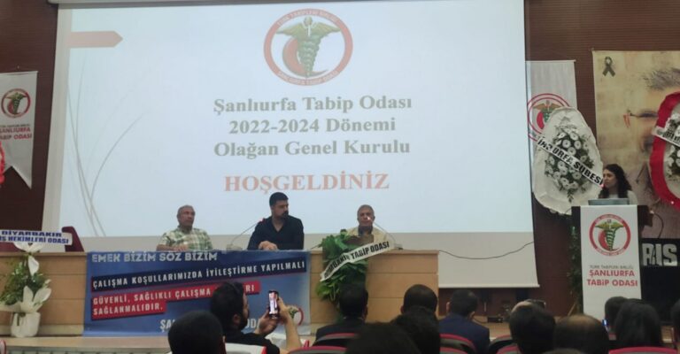 Şanlıurfa Tabip Odası’nda yeni başkan belli oldu
