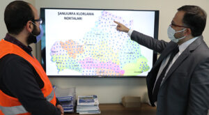 Şanlıurfa’da su depolarında klorlama çalışması