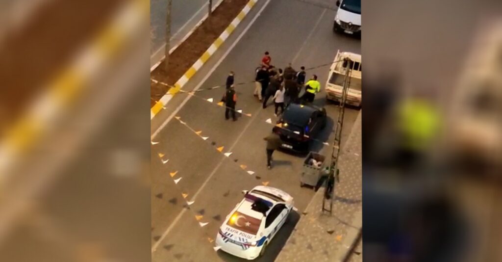 Şanlıurfa’da tartışmaya müdahale eden polise mukavemet
