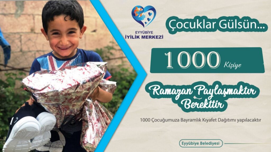 Şanlıurfa’da yetim çocuklara kıyafet desteği