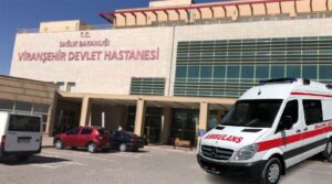 Siverek’te araç şarampole uçtu! 5 yaralı