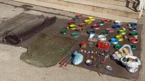 Siverek’te kaçak balık avlayanlara para cezası