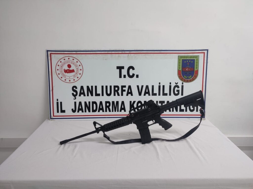 Suruç’ta uzun namlulu silah ele geçirildi