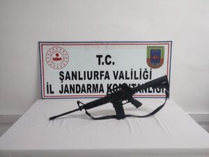 Suruç’ta uzun namlulu silah ele geçirildi