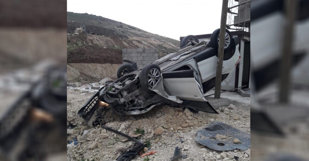 Urfa’nın “Belalı virajı” yine kazaya sebep oldu! Yaralılar var