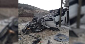 Urfa’nın “Belalı virajı” yine kazaya sebep oldu! Yaralılar var