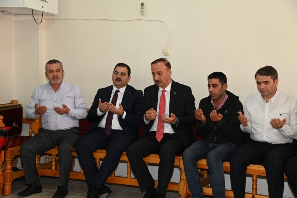 Vali Erin’den acılı ailelere ziyaret