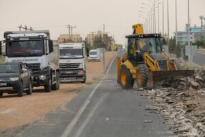 Akçakale’de 3. etap çalışmaları başladı