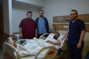 Ayak parmağı eline nakledildi