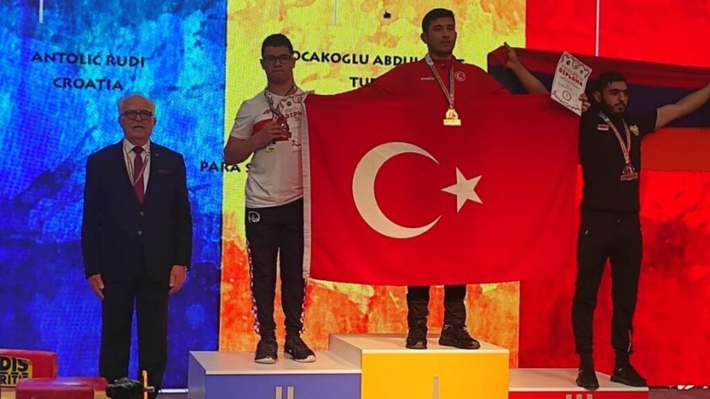 Haliliyeli sporcu Avrupa şampiyonu oldu