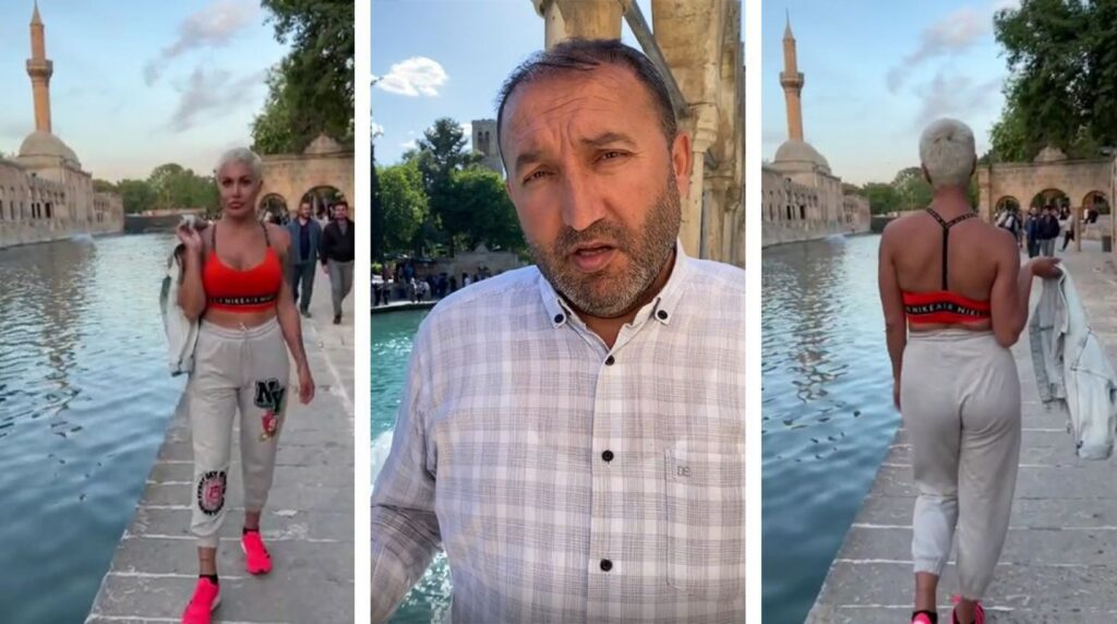 Hocadan Balıklıgöl’deki TikTokçulara çıplaklık tepkisi