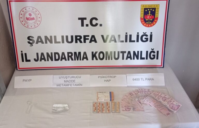 Siverek’te uyuşturucu operasyonu