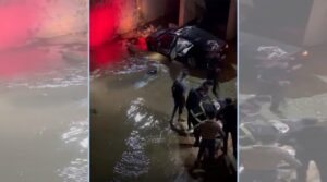 Karaköprü’de çakar lambalı otomobil dereye uçtu! 3 yaralı