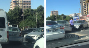 Karaköprü’de sabah saatlerin kaza!