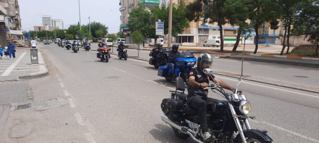 Motosiklet tutkunları Şanlıurfa’da buluştu