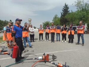 Şanlıurfa’da AFAD ekiplerince gönüllülere arama kurtarma eğitimi verildi