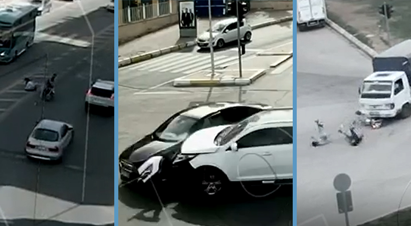 Şanlıurfa’da nisan ayındaki kazalar mobese kamerasından