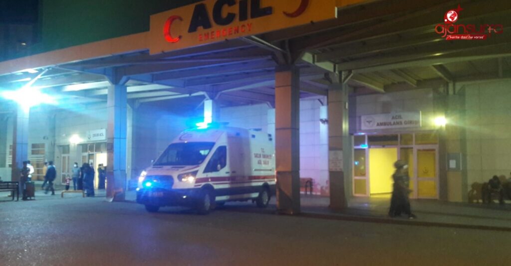 Akçakale yolu üzerinde TIR’la araba çarpıştı! Yaralılar var