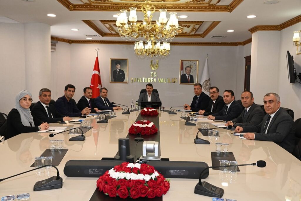 Şanlıurfa’da yapılacak zirve öncesi valilikte değerlendirme toplantısı
