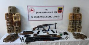 Suruç’ta kaçak silah operasyonu