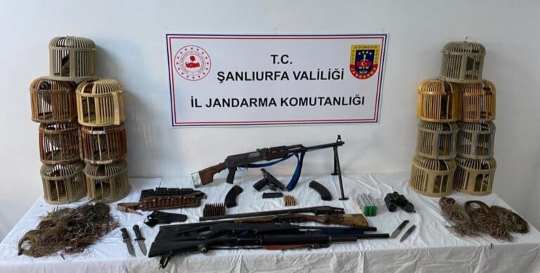 Suruç’ta kaçak silah operasyonu