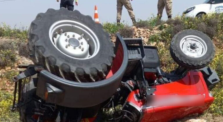 Harran’da traktör altında can verdi!