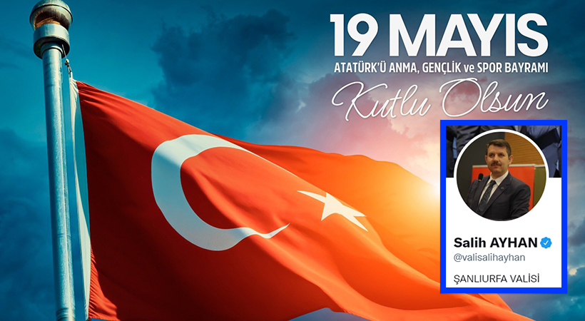 Yeni Şanlıurfa Valisi Salih Ayhan’dan kutlama mesajı