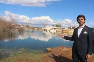 Suruç’ta sel sularından zarar gören çiftçilerin zararları karşılanmalı