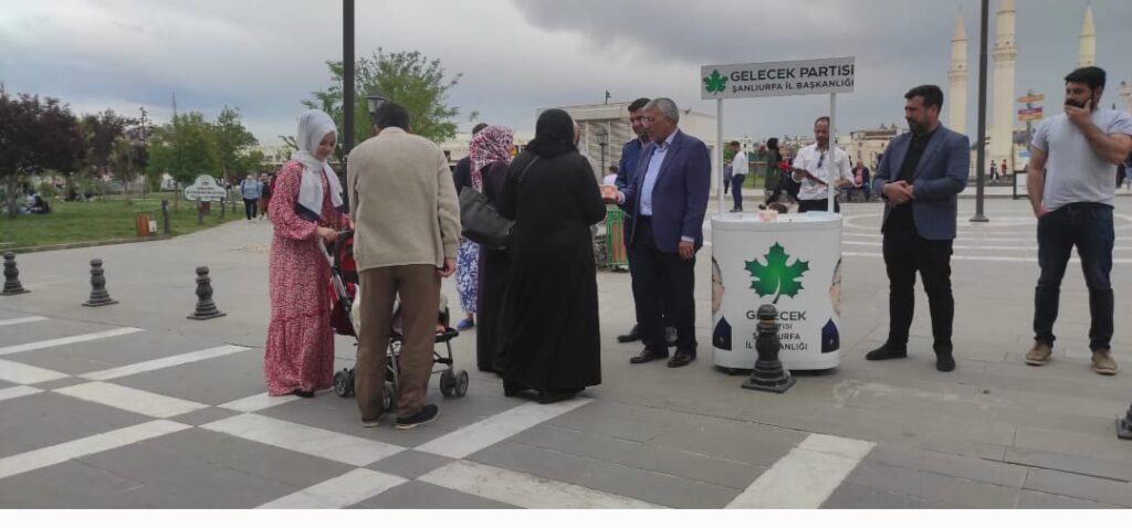 Gelecek Partisi’ne Şanlıurfa’da yoğun katılımlar sürüyor