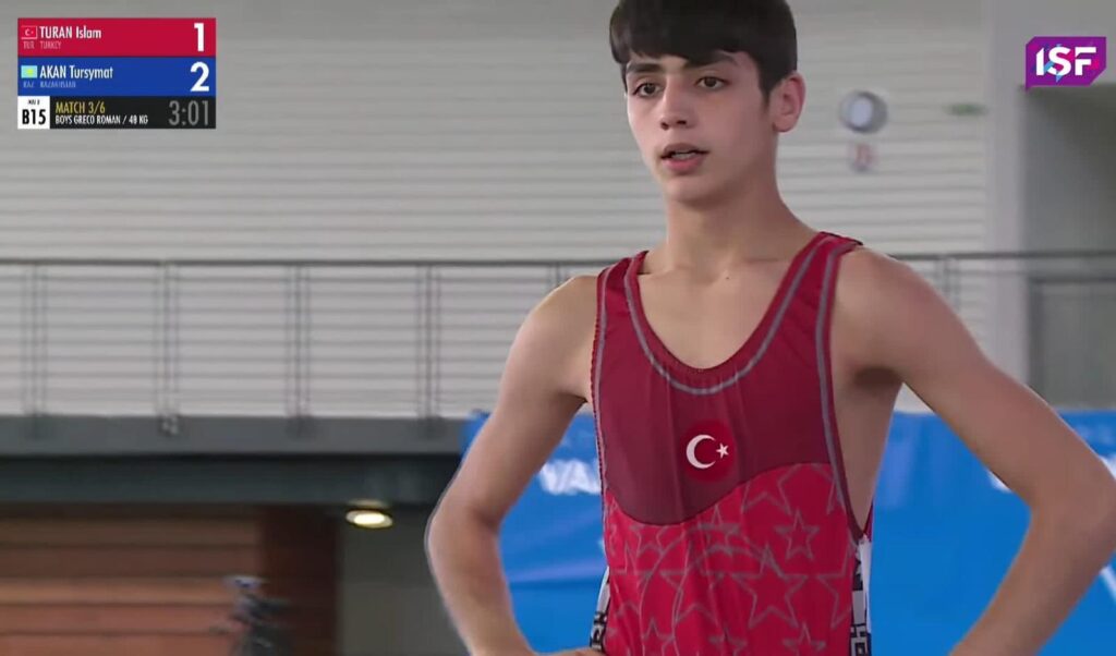 Şanlıurfalı Güreşçi İslam Turan Olimpiyat 3’üncüsü Oldu