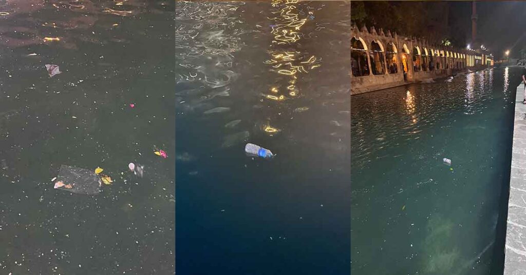 Mahmut Tanal, kirliliği paylaştı: Balıklıgöl’de elden gidiyor!