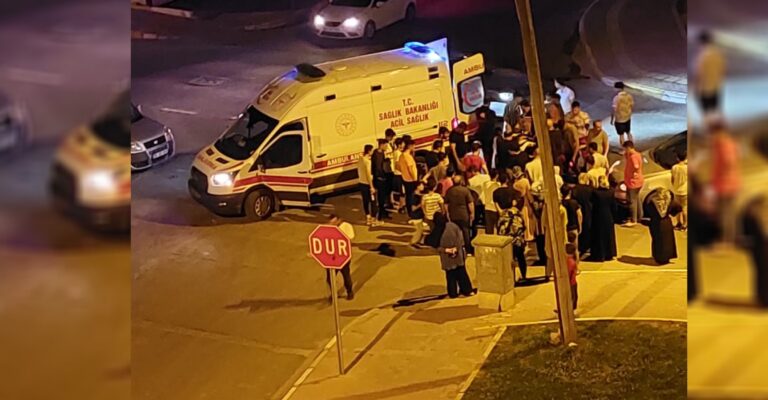 Karaköprü’de16 yaşındaki motosiklet sürücüsüne araba çarptı!