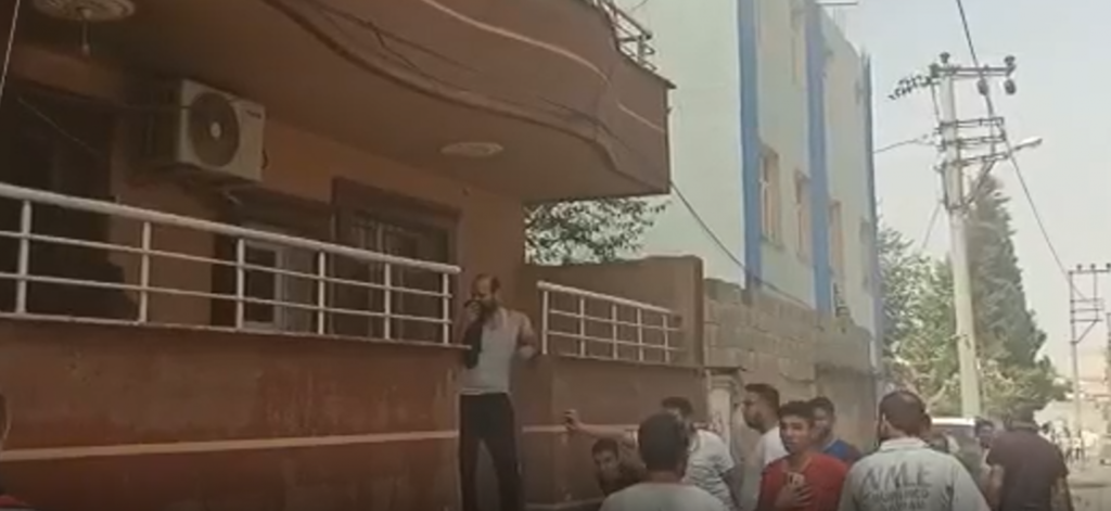 Akçakale’de ev yangını!