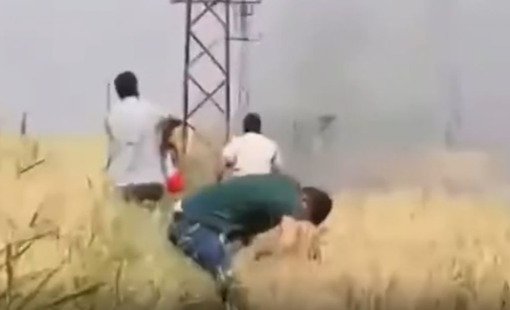 Şanlıurfa’da az kalsın buğday tarlası yanacaktı!