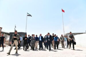 Bakan Soylu Barış Pınarı Bölgesi’nde